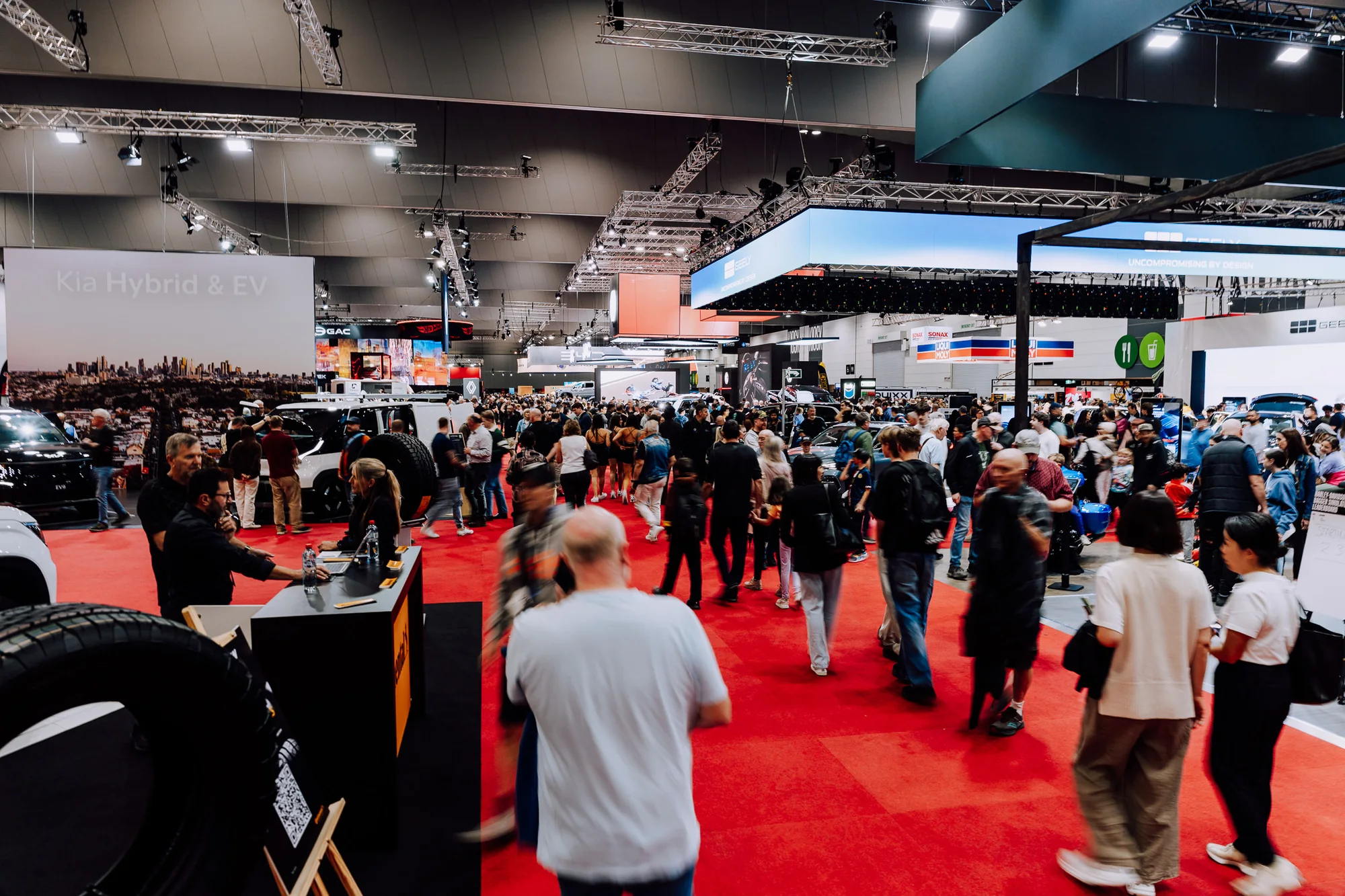 Crowd at a major event